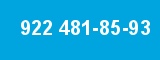 922 481-85-93 922 481-85-93